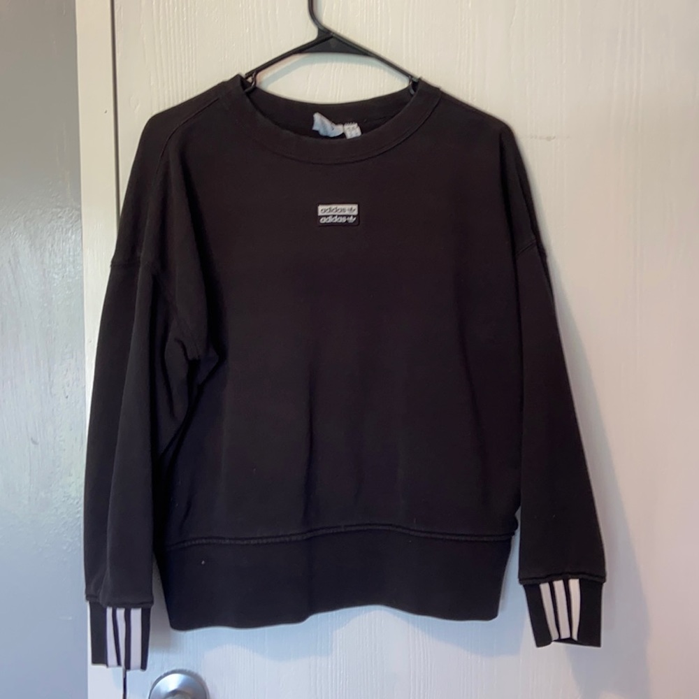 Women’s black adidas sweatshirt